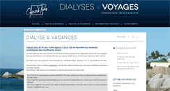 Desktop Screenshot of dialyses-et-vacances.tm.fr